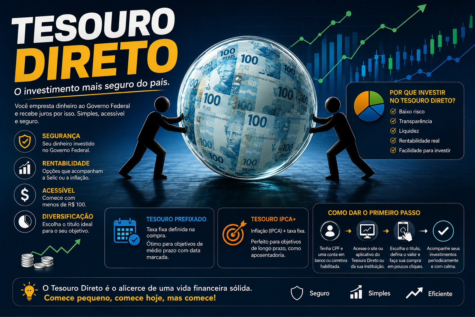 Tesouro Direto: O Guia Completo Para Começar a Investir Com Pouco Dinheiro